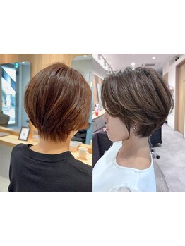 あなたに合った自然なカラーをご提案♪こだわりの薬剤で頭皮や髪に優しく白髪ぼかしが叶います！