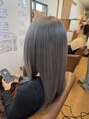 ヘアリゾートハピネス 色落ちもかわいいダブルカラー・シルバーグレイ
