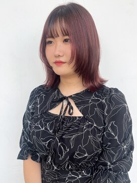 ロンド 表参道店(Lond) お顔周りレイヤー ウルフカット 【ボブ/髪質改善/ショート】