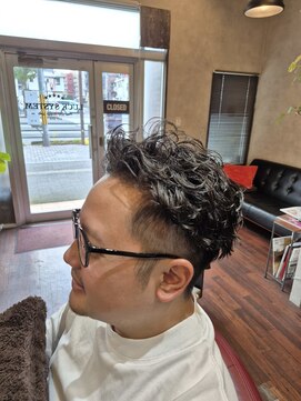 メンズカジュアルパーマ