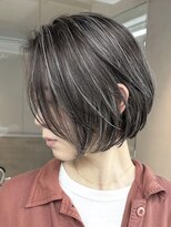 ヨロ 上野(YOLO) ハイライトカラーミルクティーベージュケアブリーチダブルカラー