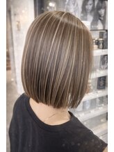 グランデュール 東静岡池田店(GRANDEUR)&nbsp;タッセルボブくびれワンレンボブハイライト東静岡草薙