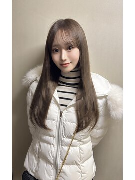 ユウハウス ミニョン(YU HOUSE Mignon) オリーブベージュカラー/ミディアムレイヤー