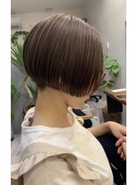 エイティヘア(Eighty hair)&nbsp;トランクスショート×パープルアッシュ