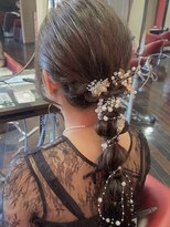 アルファレイズゼロ(alphareiz zero) 編みおろしアレンジ/結婚式ヘアセット
