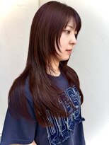 ジュエ ヘアー デザイン(Jue hair design)&nbsp;艶髪ロング×韓国風ハッシュレイヤー／知立／20代