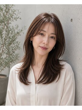 テーラヘアー 香取佐原店(TELA HAIR) セミロング【香取佐原】<20代30代40代50代60代>