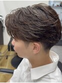 リバースセンターパート/ニュアンスパーマ/ダウンバング/錦糸町