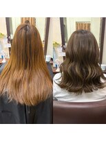 ヘアープレイスルシア(Hair Place Lucia)&nbsp;透け感カラー