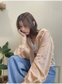◆ 秋ベージュ×外ハネミディアム×オージュア【新小岩】