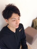スティルヘア(still hair) 爽やかメンズ☆無造作ツーブロックマッシュナチュラル黒髪