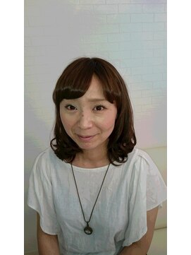 ヘアーデザイン ムーンエル(hair design moon L) ☆ナチュラルカールスタイル☆