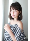 Neolive aim *グレージュカラー ワンカールボブ