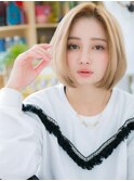 *bliss上尾*攻め系！ハイトーンカラー★ワンレン大人ボブa