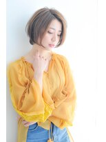 プリマ(PRIMA)&nbsp;ふんわりボリューム感♪ナチュラルブラウンボブ２