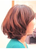 クーポン【潤いカラー♪ゆるカール】で愛されボブ♪スタイルに