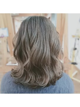 ハーブスヘア 前橋店(Herbs hair) 外ハネ鎖骨ボブ