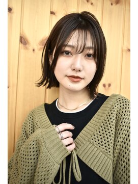 ブゾン(buZon) 【buZonブゾン】シースルーバング×外ハネロブ