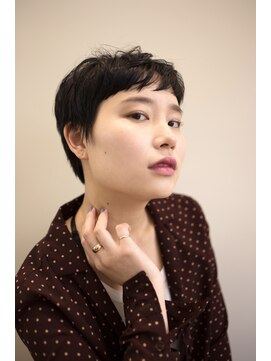 ピズム(PISM) フレンチマッシュ小顔セシルカット/ダークアッシュ
