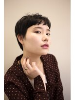 ピズム(PISM) フレンチマッシュ小顔セシルカット/ダークアッシュ