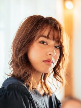 フェティッシュ(fetish) ミディアムレイヤー　モテ髪パーマ