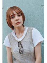 フラミューム 三島(flammeum)&nbsp;ウルフボブ×ライトブラウン