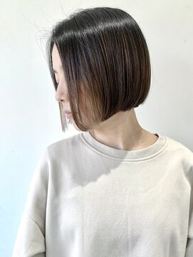 フォーク FOLK 【FOLK】似合わせカット☆パツっとミニボブ♪