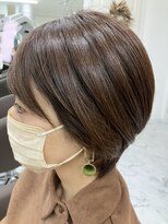 サロンドノア(Salon de NoA)&nbsp;ナチュラルブラウン×ボブ