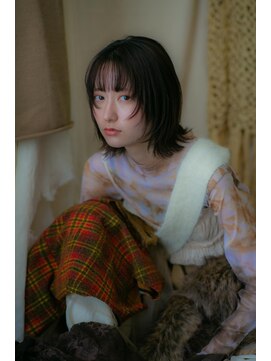 アトリエノエラ(Atelier Noella) グレージュ/レイヤー/大人可愛い/ナチュラル/透明感/南草津/草津