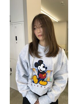 サンド 鹿児島中央(sand) @sei___sandベージュカラー/レイヤーカット/鹿児島中央駅