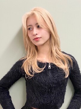 ヒトワ(hitowa) 外国人風ロングコート/波巻/ハイトーン/うざバング/日吉