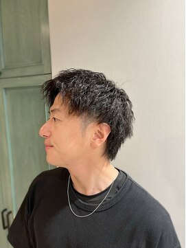 ヘアサロン ナノ(hair salon nano) ツイストスパイラルピンパーマ/個性派ヘアスタイル/メンズヘア