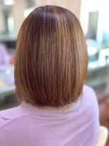 アークスヘアー&nbsp;20代30代40代髪質改善カラーアッシュベージュ艶感ボブ