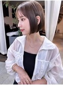 【Sopi-style】栄/名古屋/切りっぱなしボブ/内巻きボブ/ショート