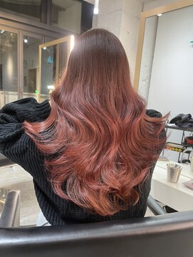 ブレンド 渋谷(BLend) ハイライトカラーマチルダボブインナーグレージュ前髪