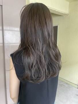 ローレン(LOREN) 透明感髪質改善ベージュダブルカラーミルクティーグレージュ