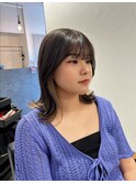 外ハネ/インナーカラー