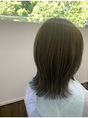 鎖骨ボブアウターカラー