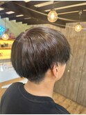 バイオレットカラー/エンドカラー/裾カラー/ブリーチなし