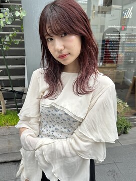 キコ 天神大名西通り店(kico) kico☆ミディアムパーマ×デジタルパーマ×ピンク