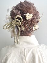 ゼスト ジグ(ZEST ZIGU)&nbsp;成人式ヘアセット　ヘアアレンジ　卒業式ヘア