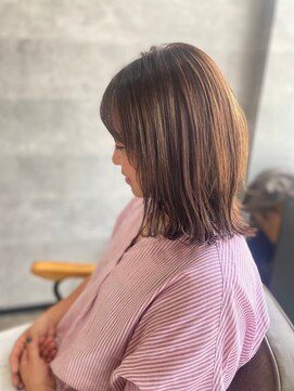 ソイクフ 高田馬場店(SOY-KUFU) 20代30代40代◎大人可愛い小顔に見せるヘアネビージュワンレン
