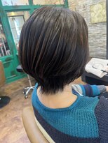ヘアーラウンジ アンフィ 井土ヶ谷(Hair Lounge Anphi)&nbsp;くびれショート/ハイライト