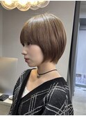 似合わせカット◎大人ショートボブ丸みショートカット