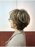 大人可愛いショートボブ2501