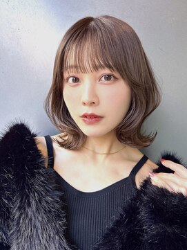 トルネード(TORNADO) 韓国ヘア レイヤーボブ くびれボブ フェイスレイヤー s26