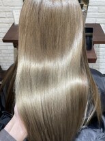 グランツ(Glanz)&nbsp;ミルクティーベージュ/透明感カラー/髪質改善/大和八木駅/艶髪/