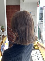 マーズソレイユ 宝塚駅前店(mars soleil) 切りっぱなし×ミディアムボブ