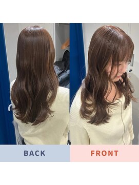 パドトロワ(Pas de trois) 新潟髪質改善×マロングレージュ×レイヤーカット