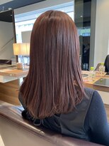 フロア(FLOOR) ワンカール/ミディアム/ピンクベージュ